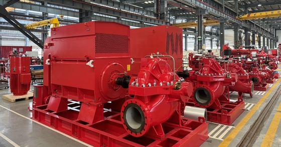 Automatisch besturingssysteem UL/FM FIRE PUMP brandstoftank Langdurige prestaties Split Case Fire Pump 6000 GPM