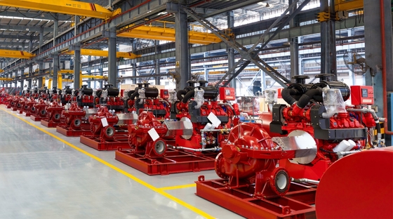 Automatisch besturingssysteem en ductiel gietijzer warmtewisselaar voor industriële toepassingen SCF300-250-640 4000 GPM