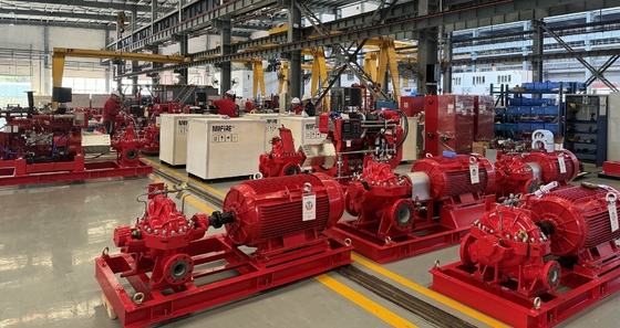 Elektromotor-aangedreven brandpomp voor effectieve brandbestrijding SCF250-200-600 3500 GPM