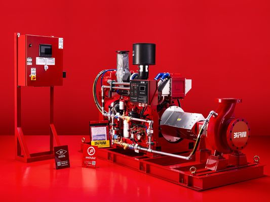 Diesel/Electric Fuel End Suction Fire Pump with Ductile Cast iron Casing 2980 Rpm