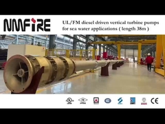 NMFIRE UL/FM diesel aangedreven verticale turbine brandpomp voor offshore toepassing