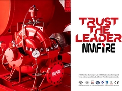 3000 gpm 1D+1E+1J UL/FM NFPA20 split case brandpomppakket systeem