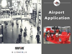 NMFIRE 6000gpm UL/FM diesel brandpompen voor luchthavens